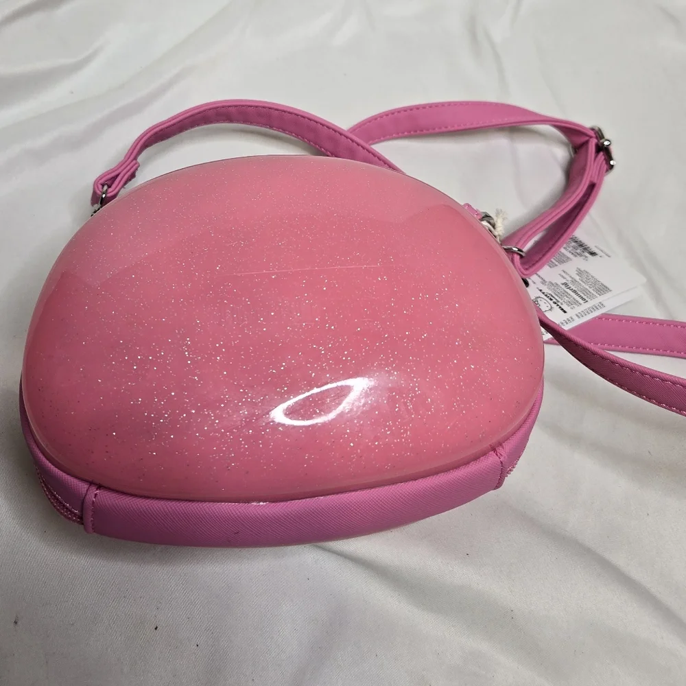 NEW Sanrio x Loungefly Hello Kitty‎ 50th anniversary pink glitter figural bag